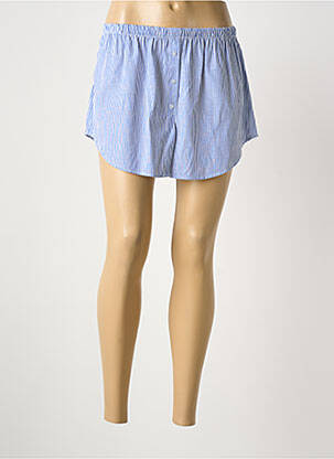 Jupe courte bleu THE CORNER femme