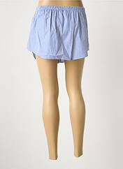 Jupe courte bleu THE CORNER femme seconde vue