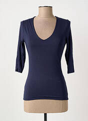 Top bleu RENDEZ-VOUS femme seconde vue