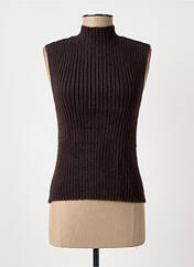 Top marron VERO MODA femme seconde vue