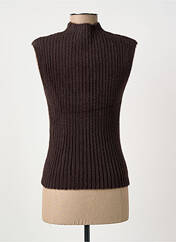 Top marron VERO MODA femme seconde vue