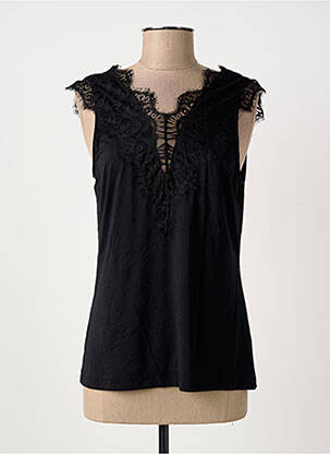 Top noir PIECES femme