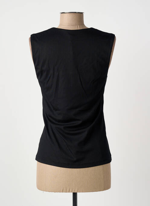 Top col carré fines bretelles noir IMPERIAL femme