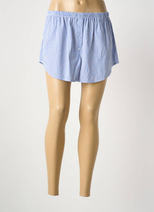 Jupe courte bleu THE CORNER femme