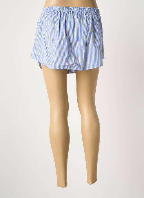 Jupe courte bleu THE CORNER femme