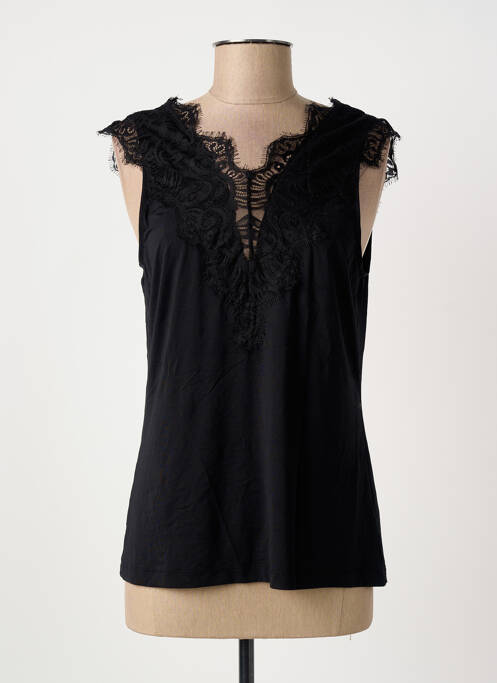 Top noir PIECES femme