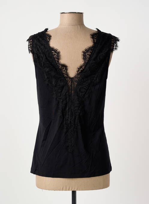 Top noir PIECES femme