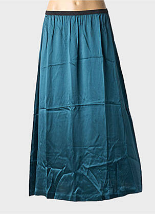 Jupe longue coupe évasée bleu KARMA KOMA femme
