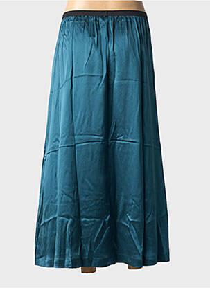 Jupe longue coupe évasée bleu KARMA KOMA femme