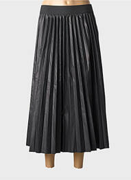 Jupe longue coupe évasée noir CREAM femme