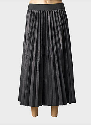 Jupe longue coupe évasée noir CREAM femme