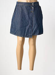 Jupe courte bleu PIECES femme seconde vue