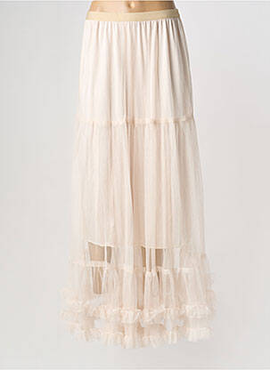 Jupe longue beige ADILYNN femme