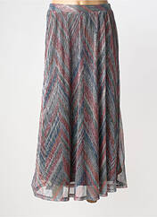 Jupe mi-longue vert ONLY femme seconde vue