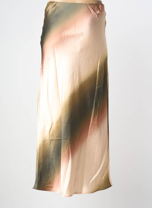Jupe longue imprimé fantaisie beige ONLY femme