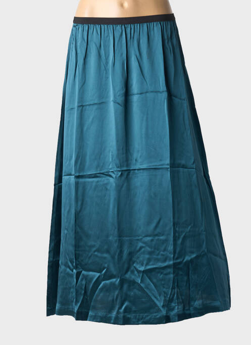 Jupe longue coupe évasée bleu KARMA KOMA femme