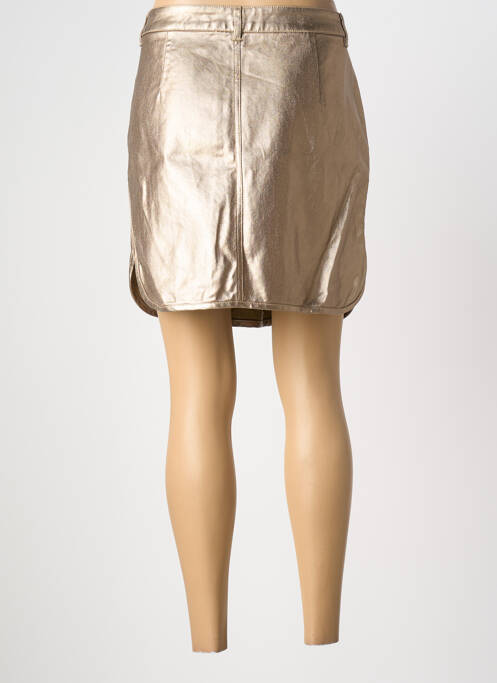 Jupe courte poches or PIECES femme