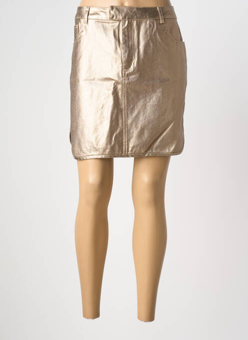 Jupe courte or PIECES femme
