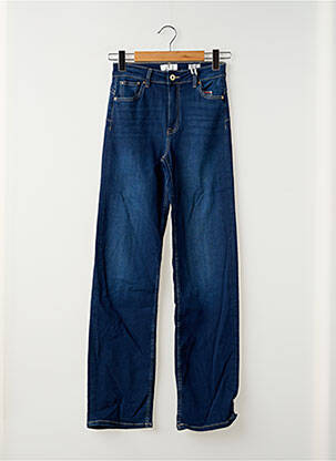 Jeans coupe droite poches bleu FRACOMINA femme