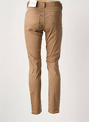 Pantalon slim poches beige CREAM femme