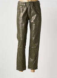 Pantalon slim poches vert FREEMAN T.PORTER femme