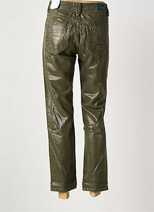Pantalon slim poches vert FREEMAN T.PORTER femme