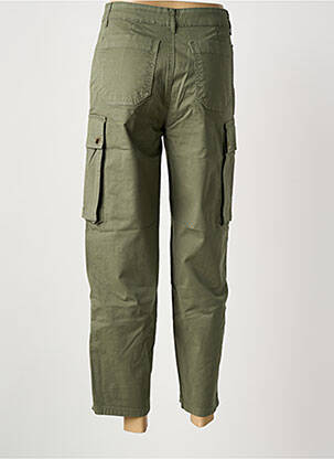 Pantalon cargo coupe droite vert FRACOMINA femme