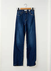 Jeans coupe droite bleu FRACOMINA femme seconde vue