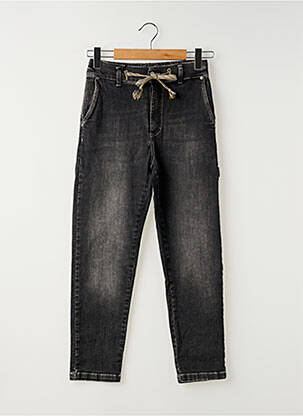 Jeans coupe slim noir PLEASE femme