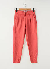 Pantalon chino rose ICHI femme seconde vue