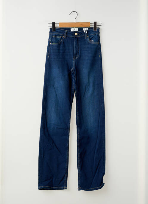 Jeans coupe droite bleu FRACOMINA femme