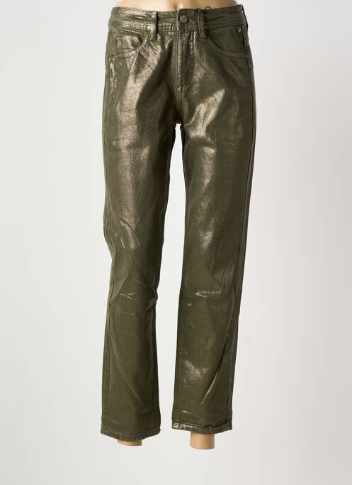 Pantalon slim vert FREEMAN T.PORTER femme