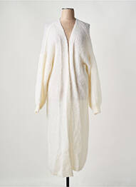 Gilet manches longues coupe cintrée beige TWNS THE LABEL femme