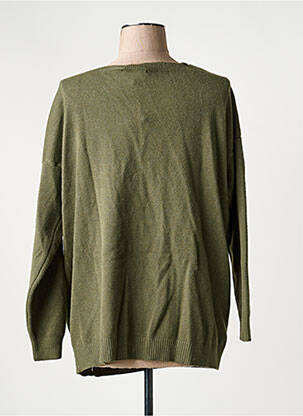 Gilet manches longues stretch vert PLEASE femme