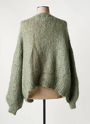 Gilet manches longues stretch vert TWNS THE LABEL femme