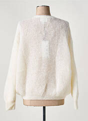 Gilet manches longues beige TWNS THE LABEL femme seconde vue