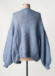 Gilet manches longues bleu TWNS THE LABEL femme seconde vue