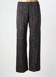 Pantalon droit taille haute taille haute vert IMPERIAL femme