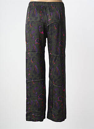 Pantalon droit taille haute taille haute vert IMPERIAL femme