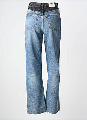 Jeans coupe large stretch taille haute bleu ONLY femme