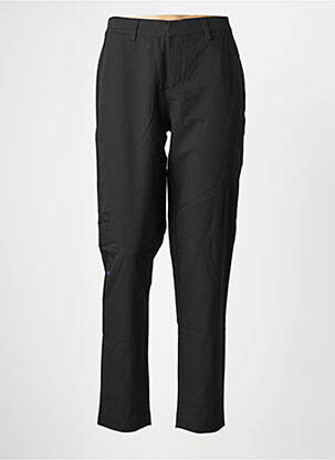 Pantalon chino tissage popeline taille normale noir CREAM femme