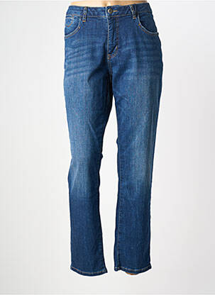 Jeans coupe droite stretch taille normale bleu FREEMAN T.PORTER femme