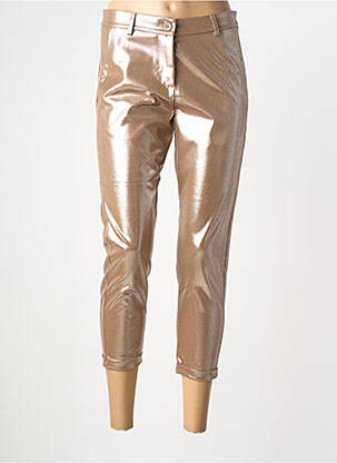 Pantalon 7/8 stretch taille normale beige IMPERIAL femme