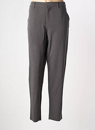 Pantalon chino taille basse taille basse gris CREAM femme