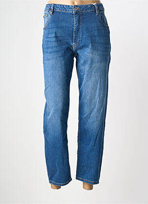 Jeans coupe droite bleu FRACOMINA femme