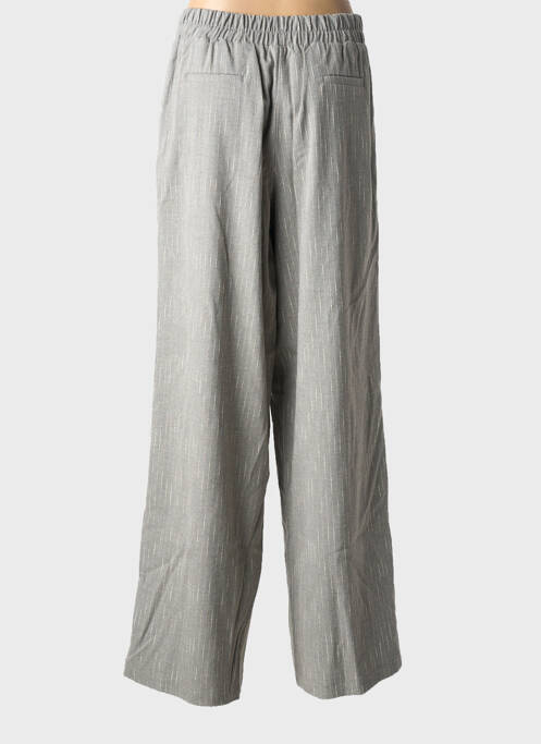Pantalon large poches taille haute gris FRACOMINA femme