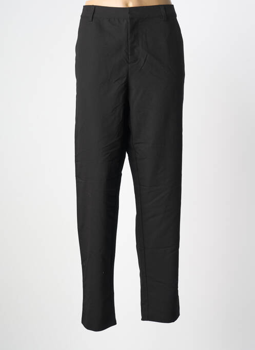 Pantalon chino tissage popeline taille normale noir CREAM femme