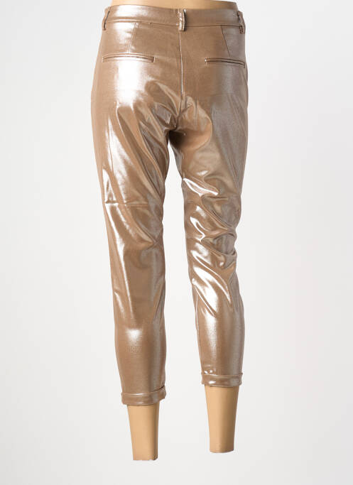 Pantalon 7/8 stretch taille normale beige IMPERIAL femme