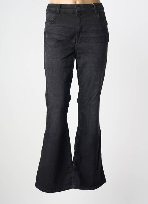 Jean coupe flare noir LTB femme