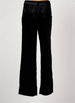 Pantalon droit stretch taille haute noir DROLE DE COPINE femme